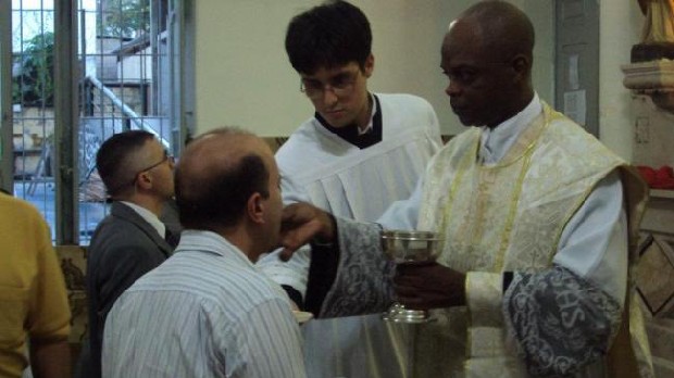 Missa Tridentina, Comunhão Eucarística, Salvador